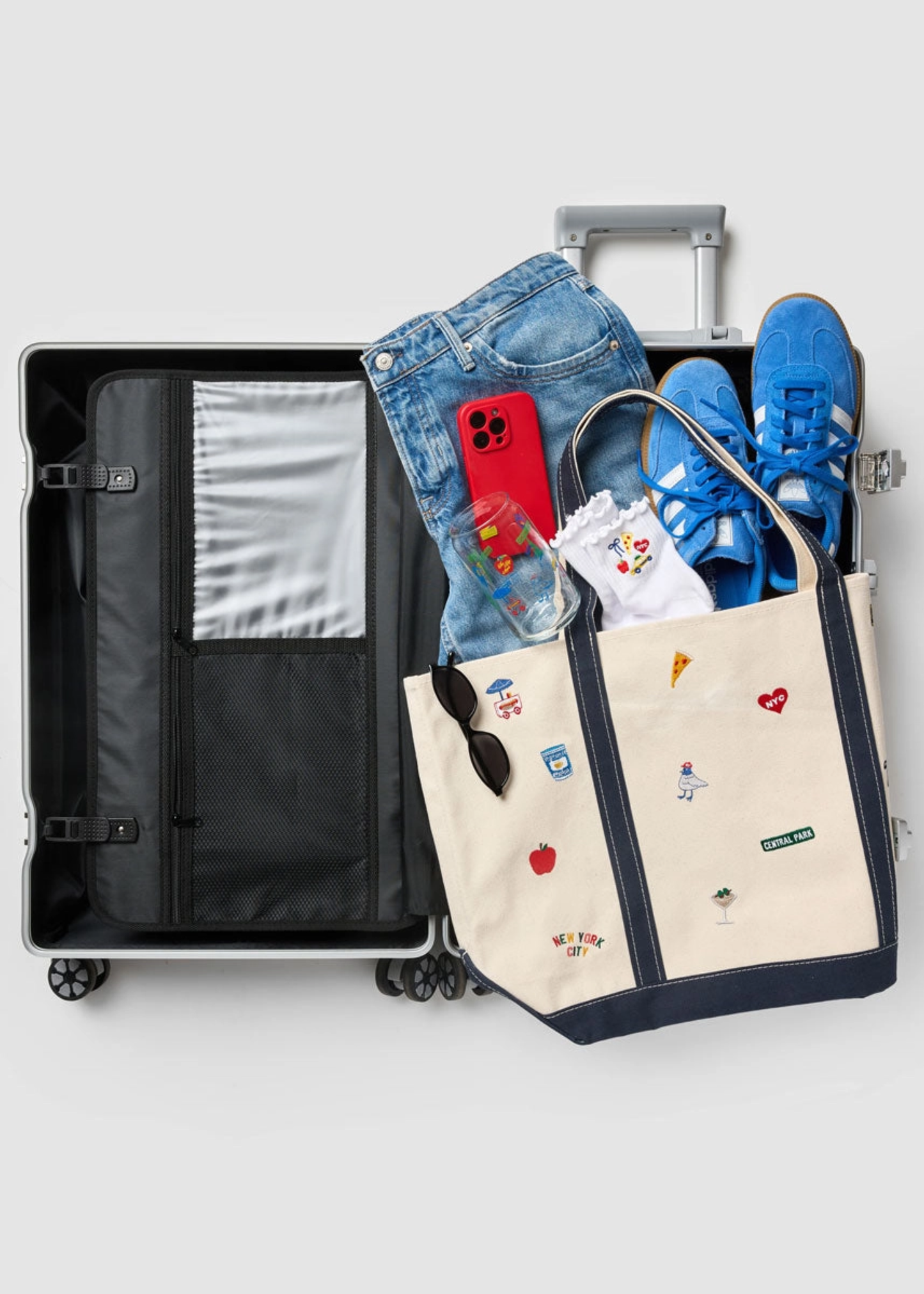 New York City icons tote