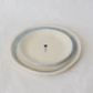 Periwinkle tulip ring dish