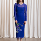 Mesh ls top, cobalt