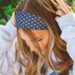 Dotted stretchy headband