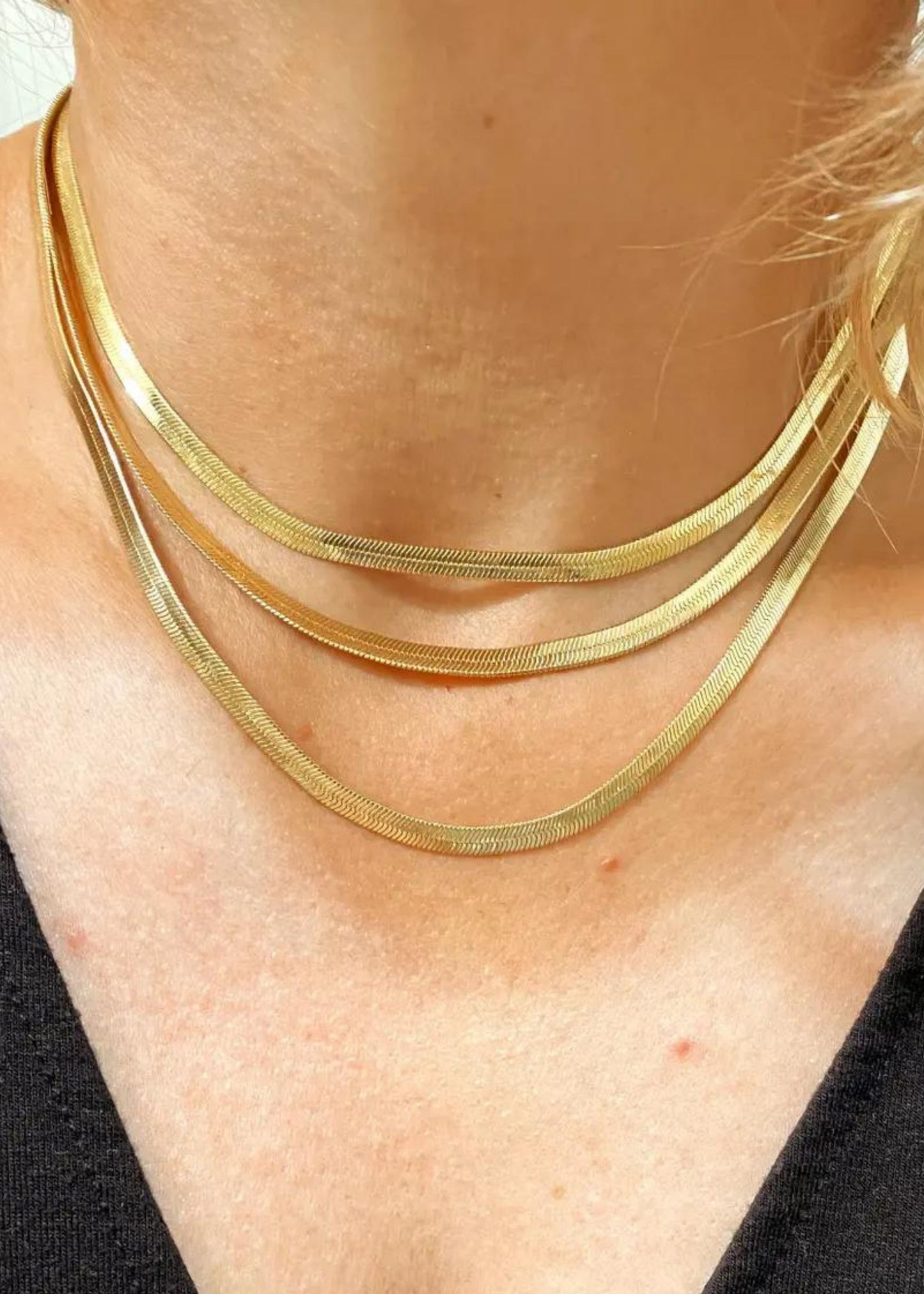 Herringbone chain, 4mm