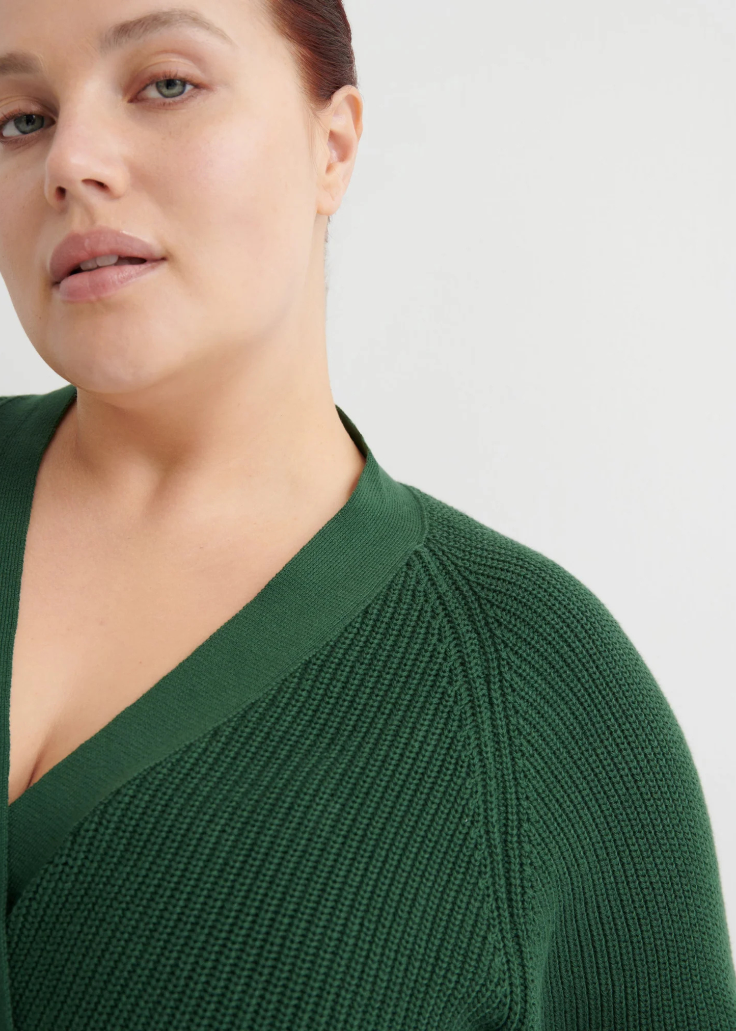 Composure cardigan, forest