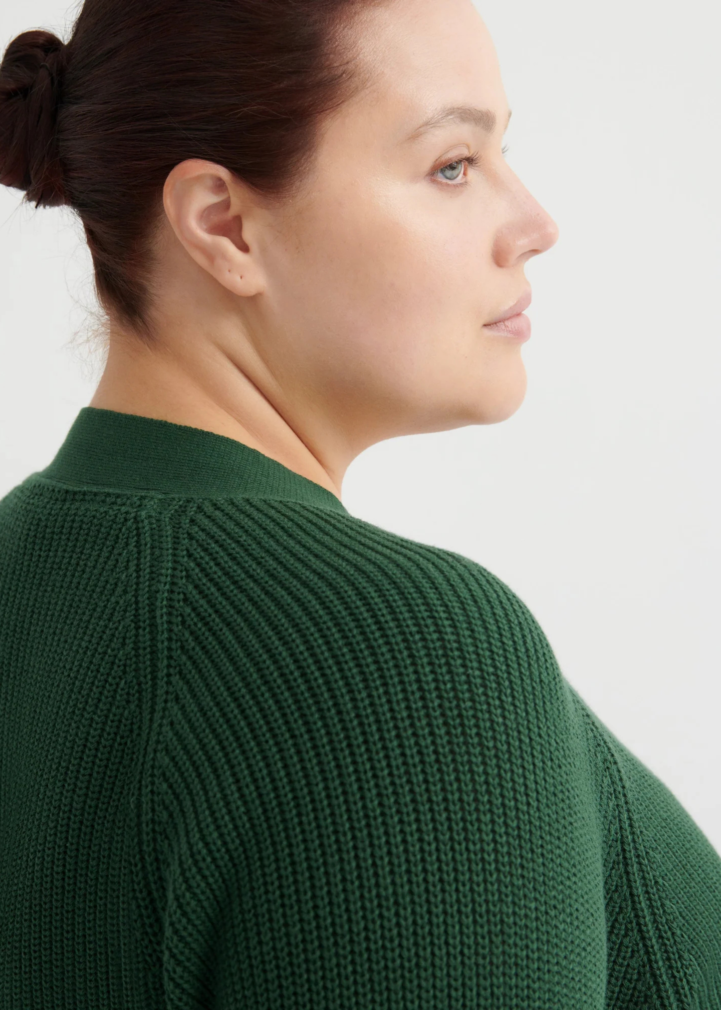 Composure cardigan, forest