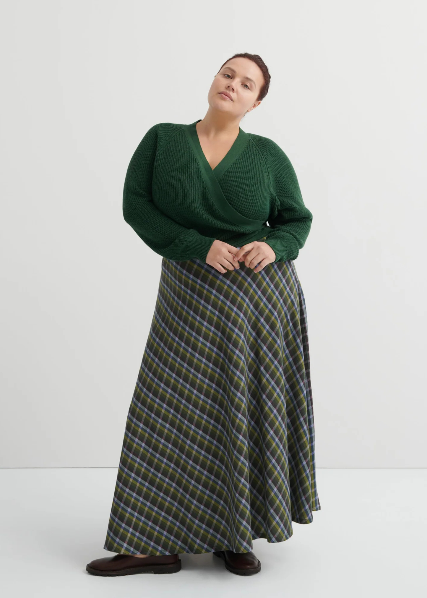 Composure cardigan, forest