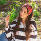Dotted stretchy headband
