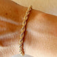 Rope bracelet, 4mm