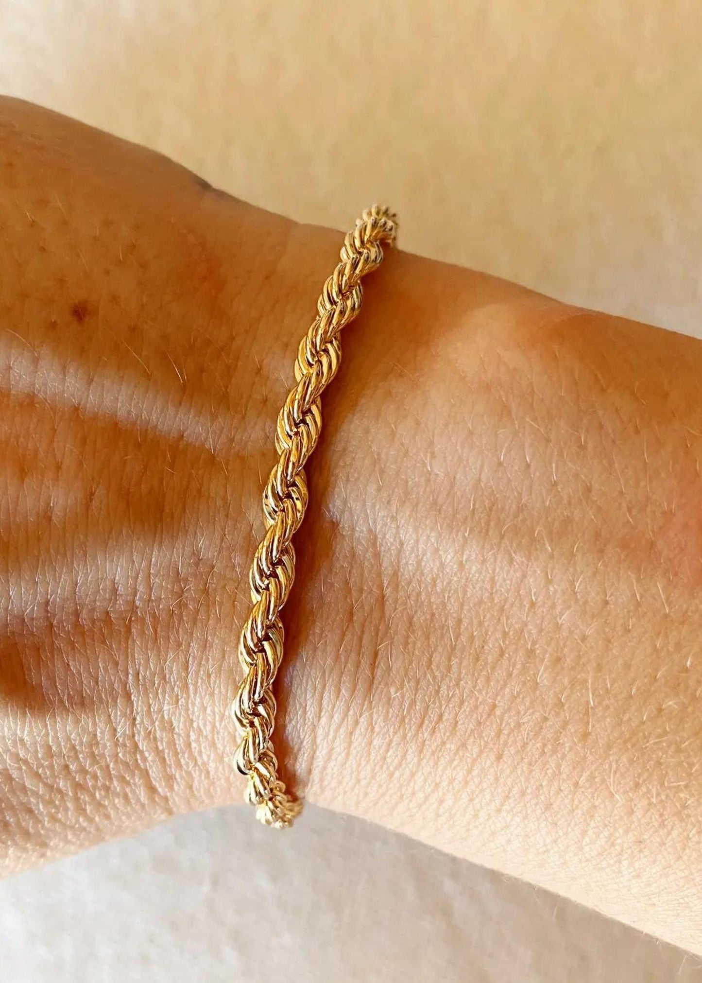 Rope bracelet, 4mm