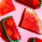 Watermelon hair claw