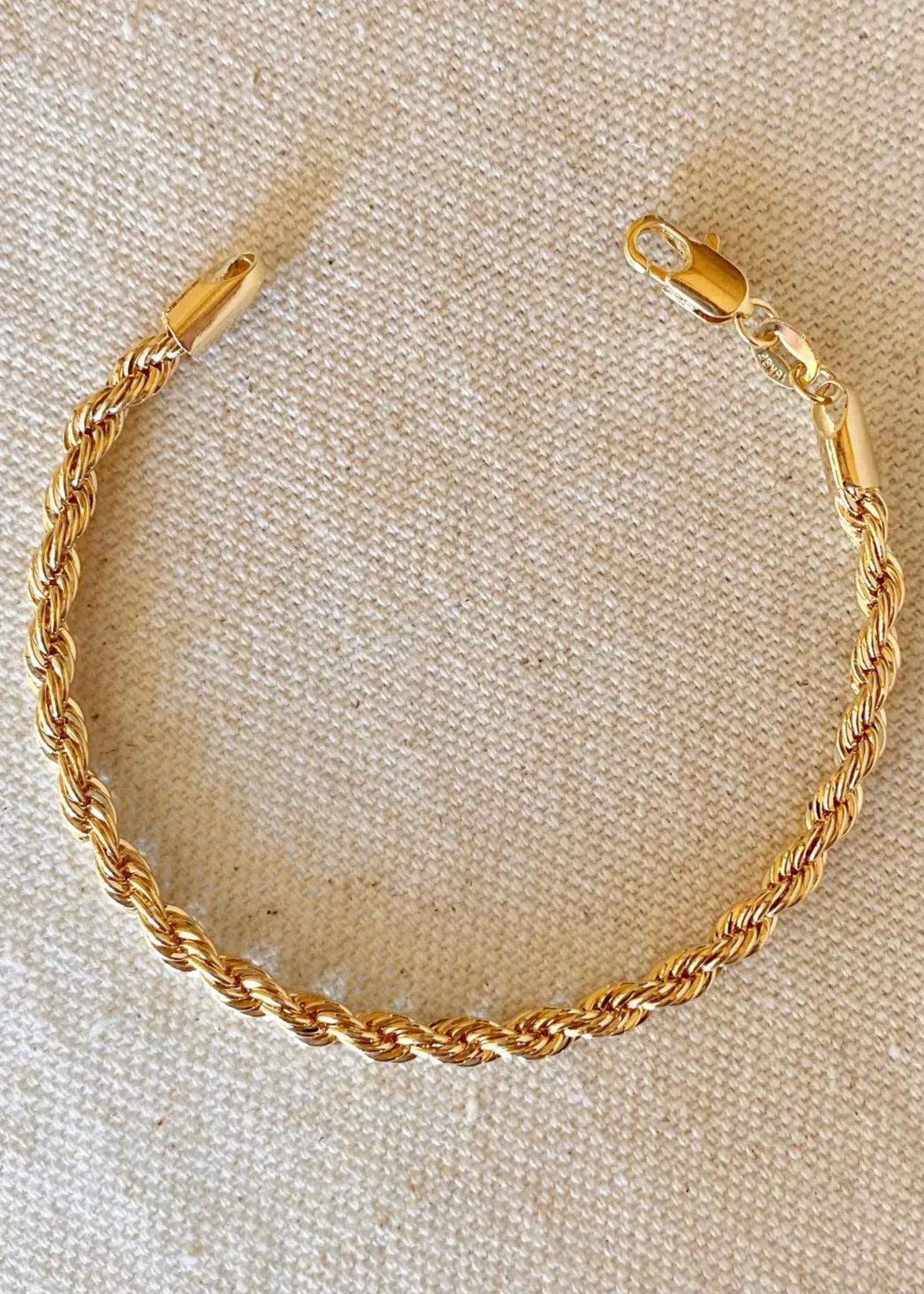 Rope bracelet, 4mm