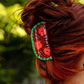 Watermelon hair claw