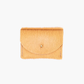 Cardholder, peach cowhide