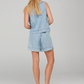 Mona top, blue