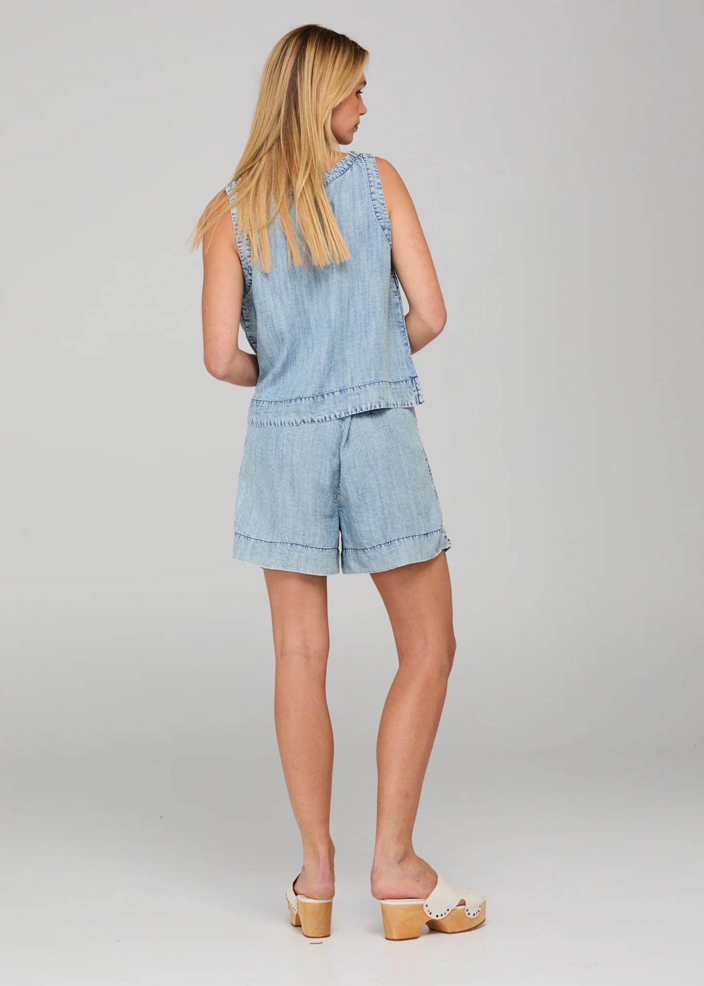 Mona top, blue
