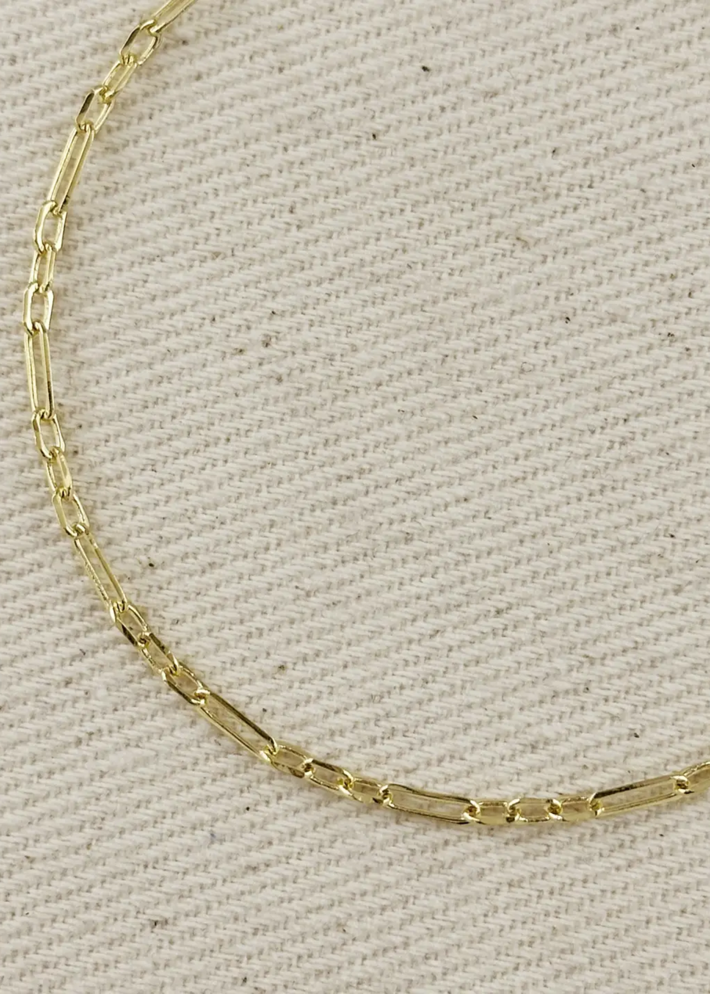 Alternated paperclip bracelet