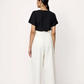 Boyfriend pant, ivory