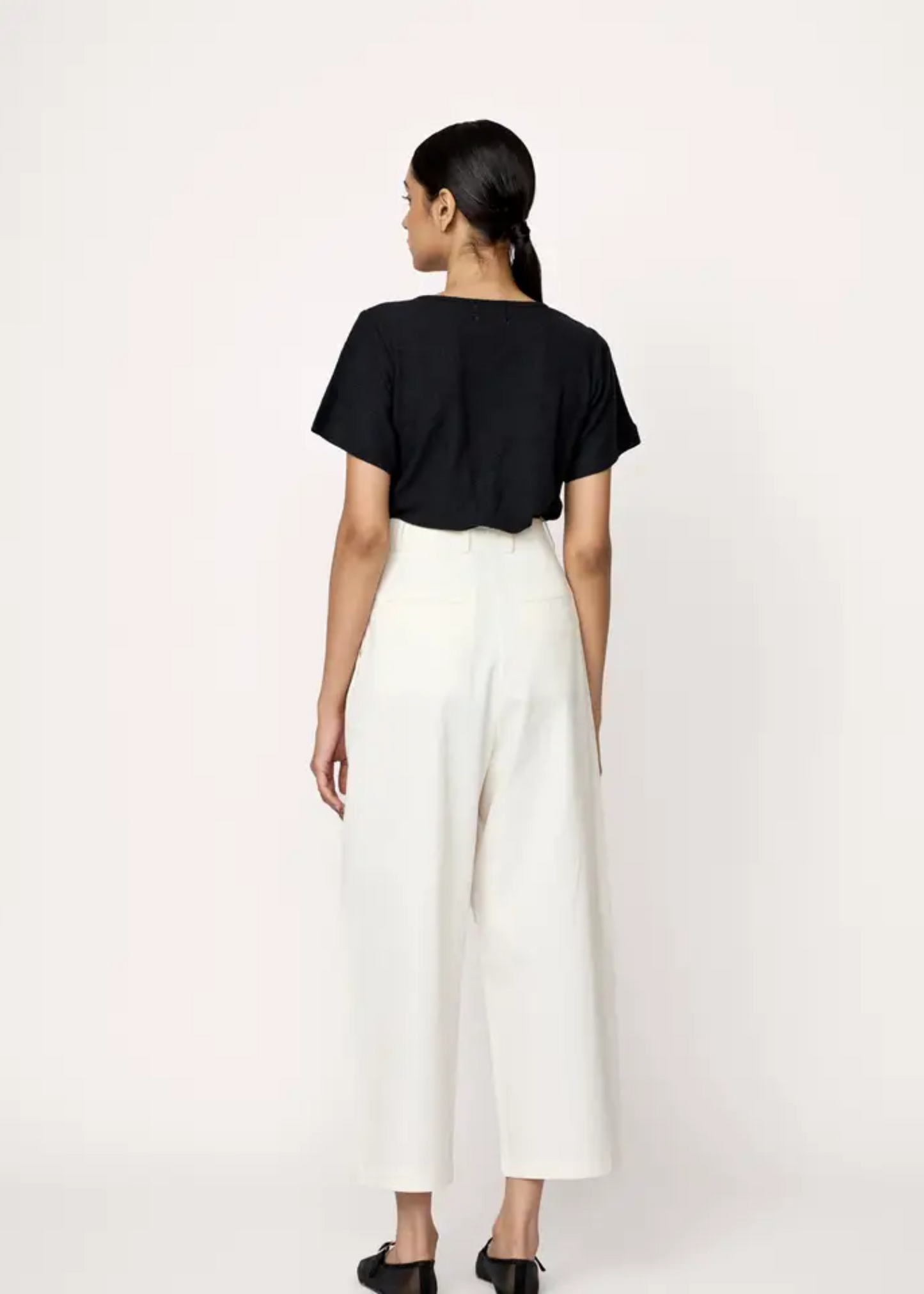 Boyfriend pant, ivory