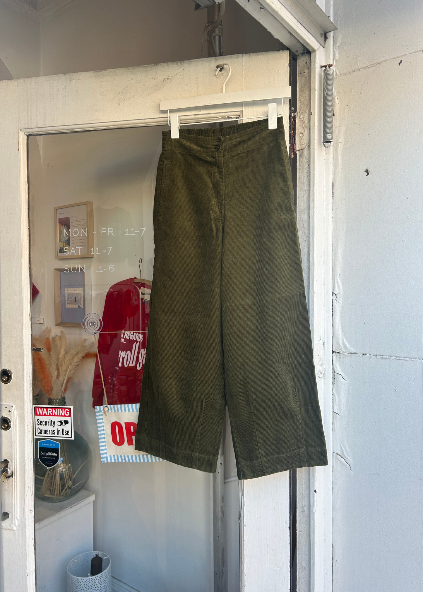 Poetry cord pants, NWT