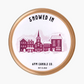 Snowed in candle