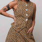 Shell skort, leopard