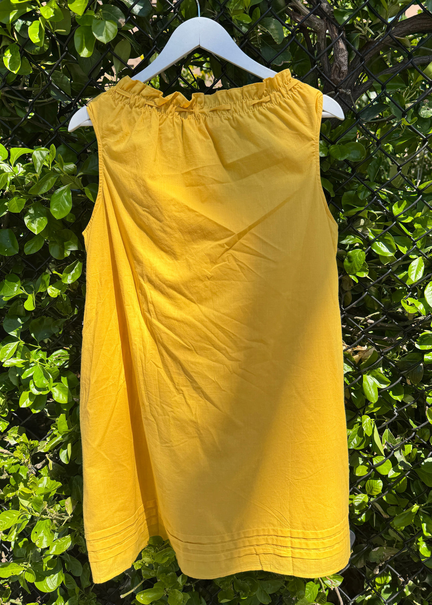 Quinn dress, yellow
