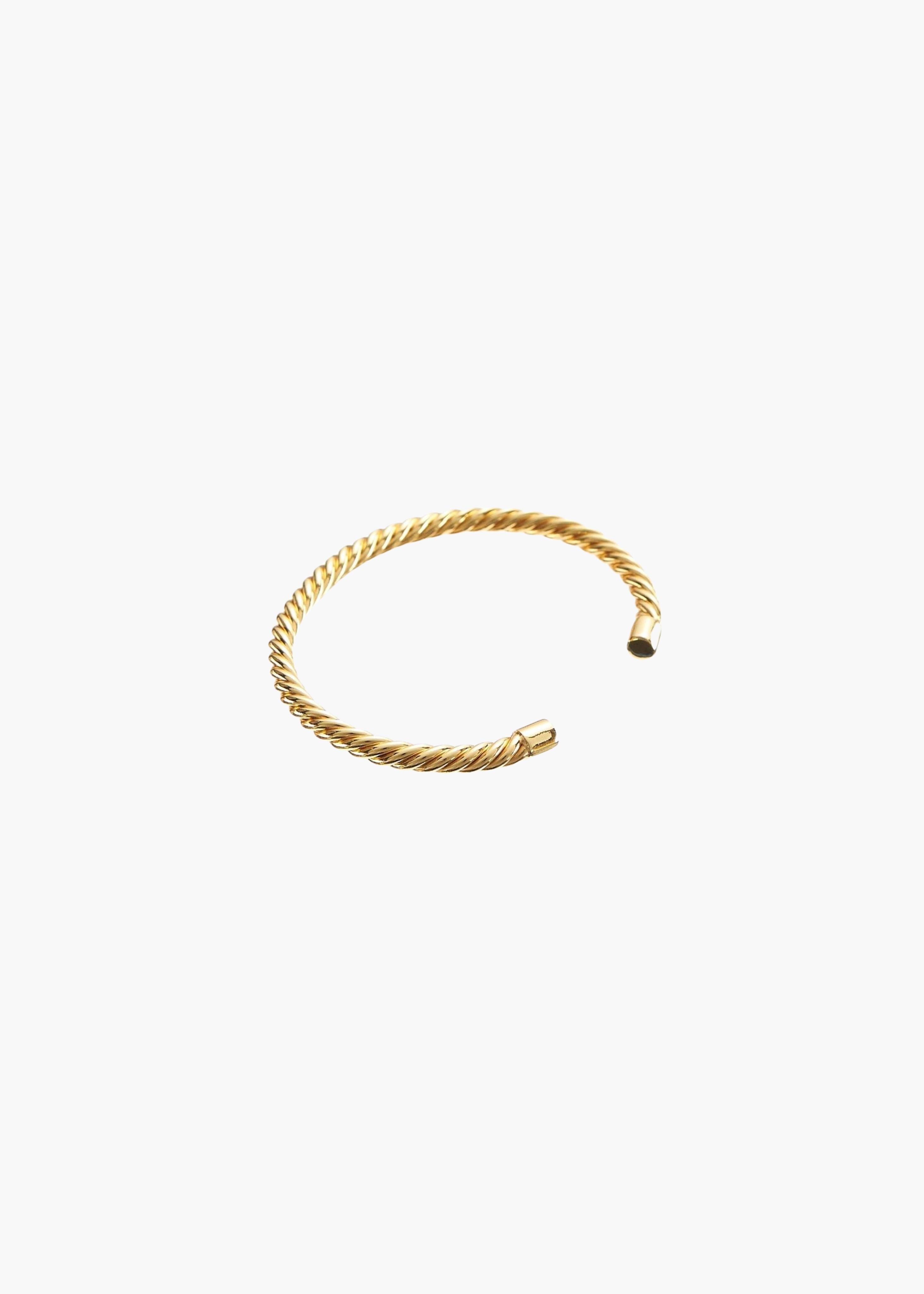 Twisted aspen bangle, mini