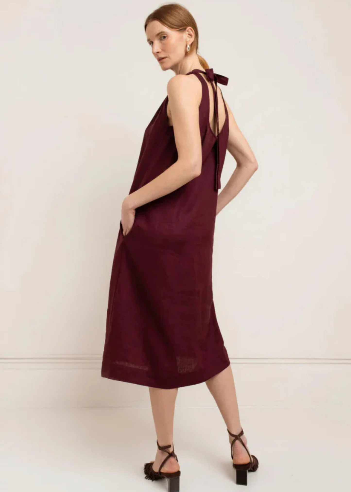 Lillian dress, fig