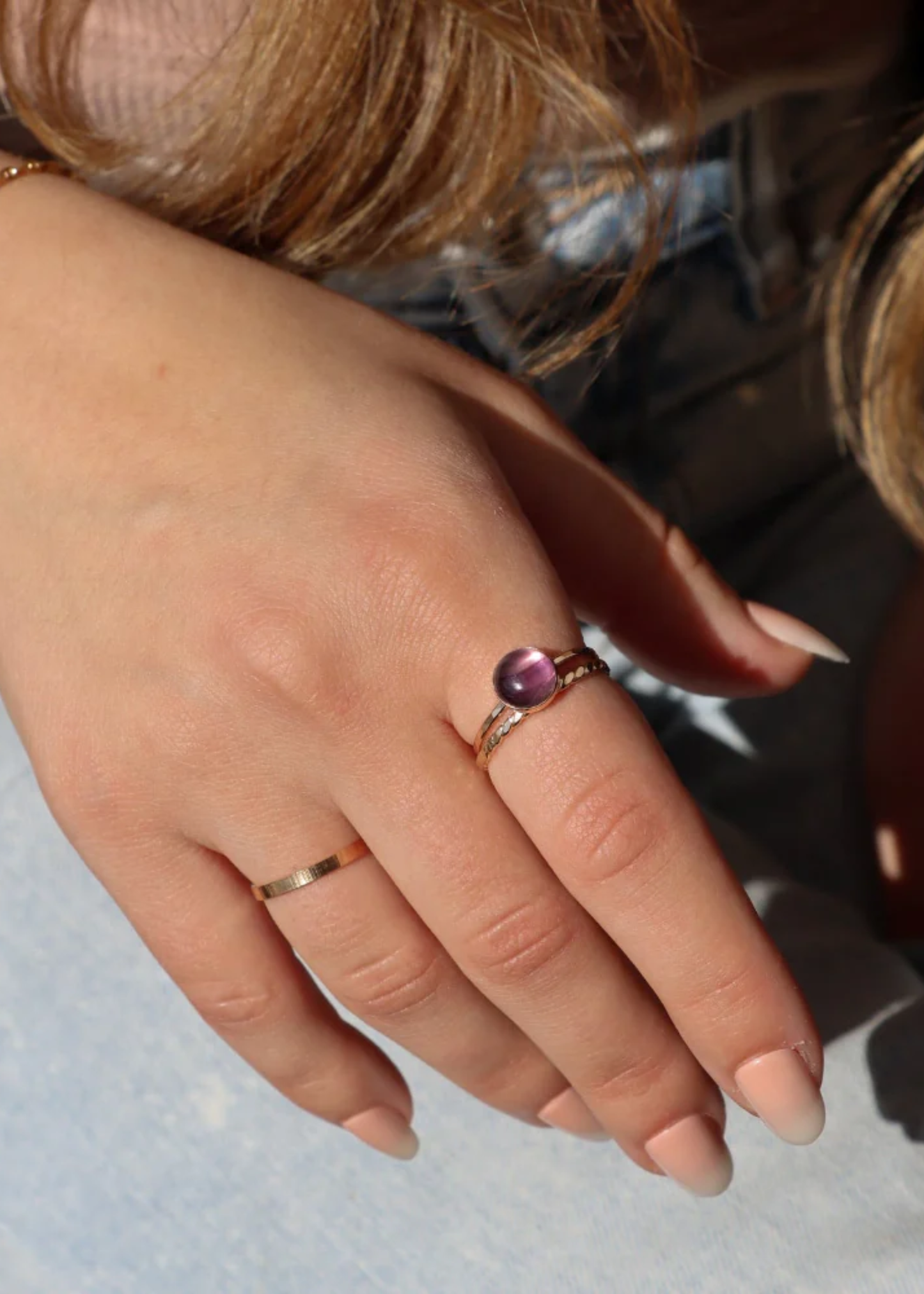 Fluorite ring