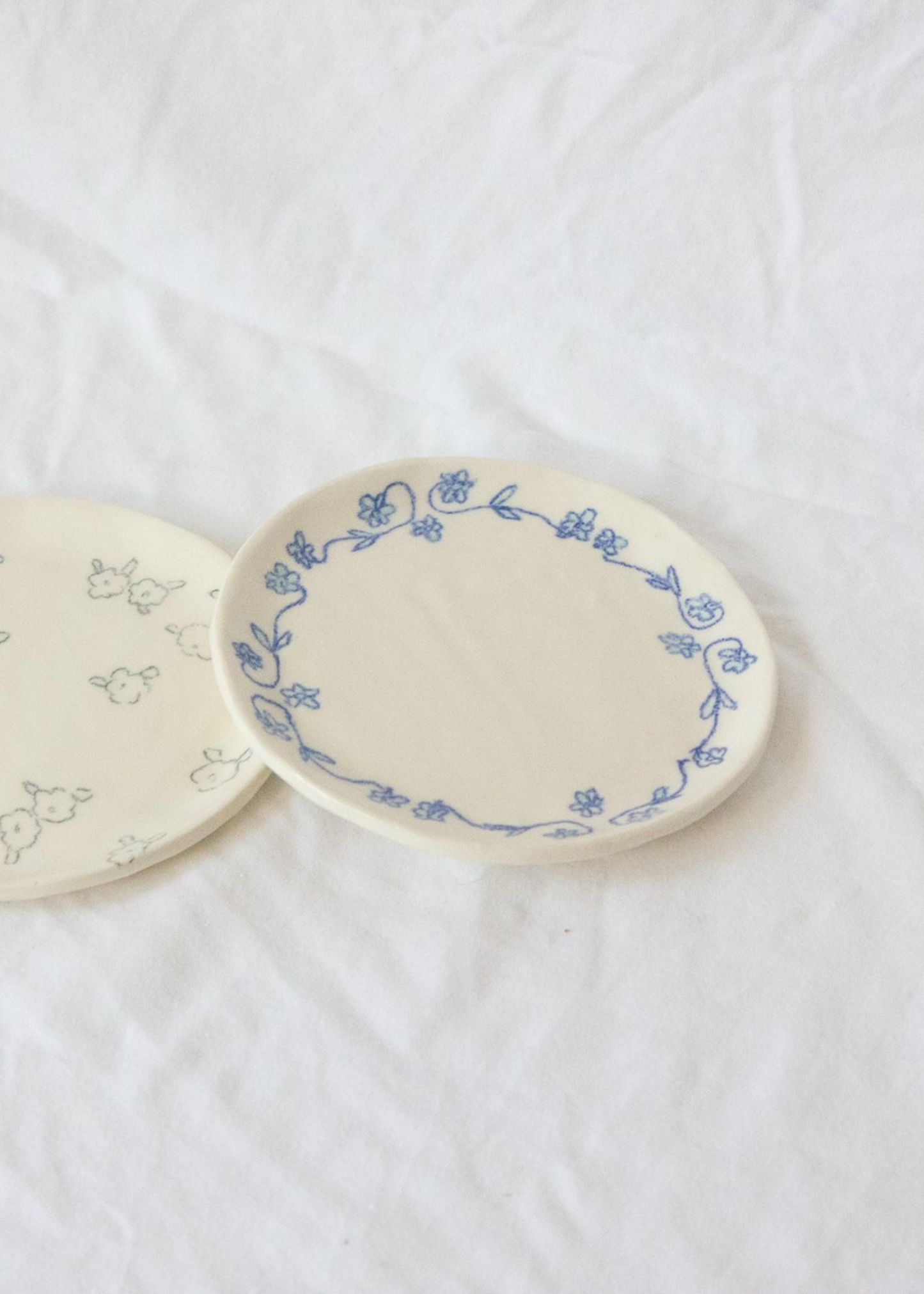 Blue ivy catchall plate