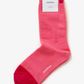 Precita pink crew socks