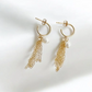 Portia fringe hoops
