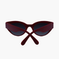 Elizabeth sunglasses, ruby