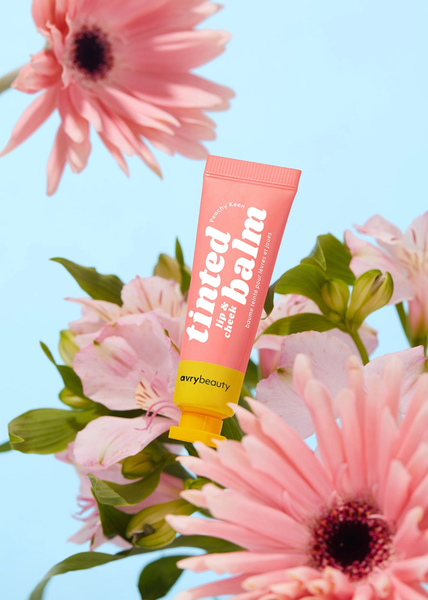 Lip and cheek tinted balm, peachy keen