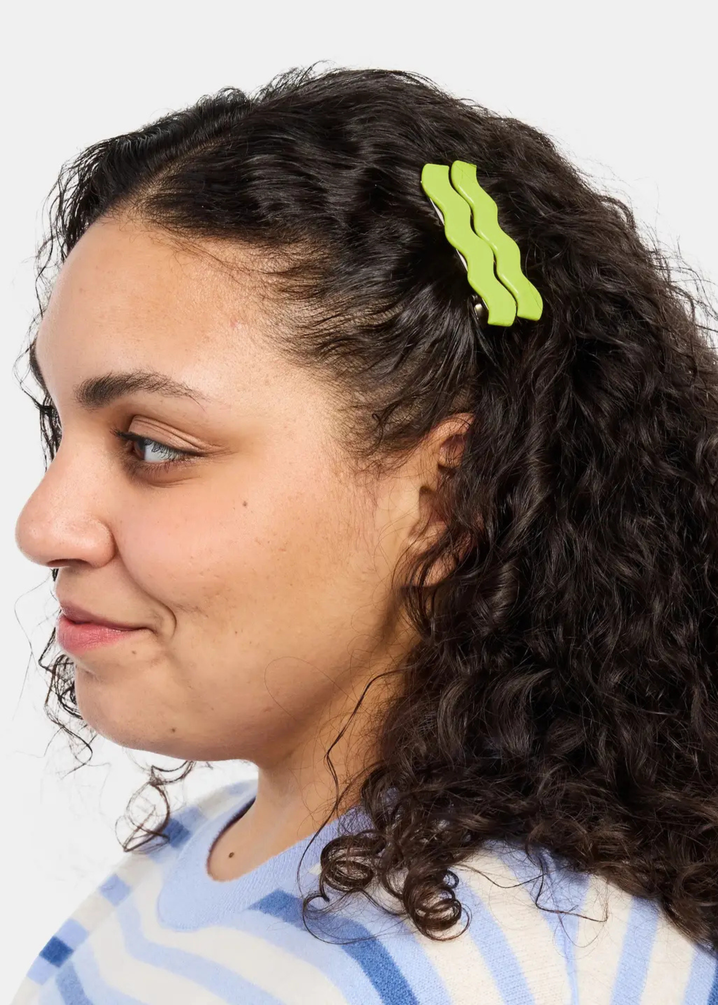Allie clips, lime