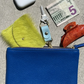 Zipper pouch, sorbet leather
