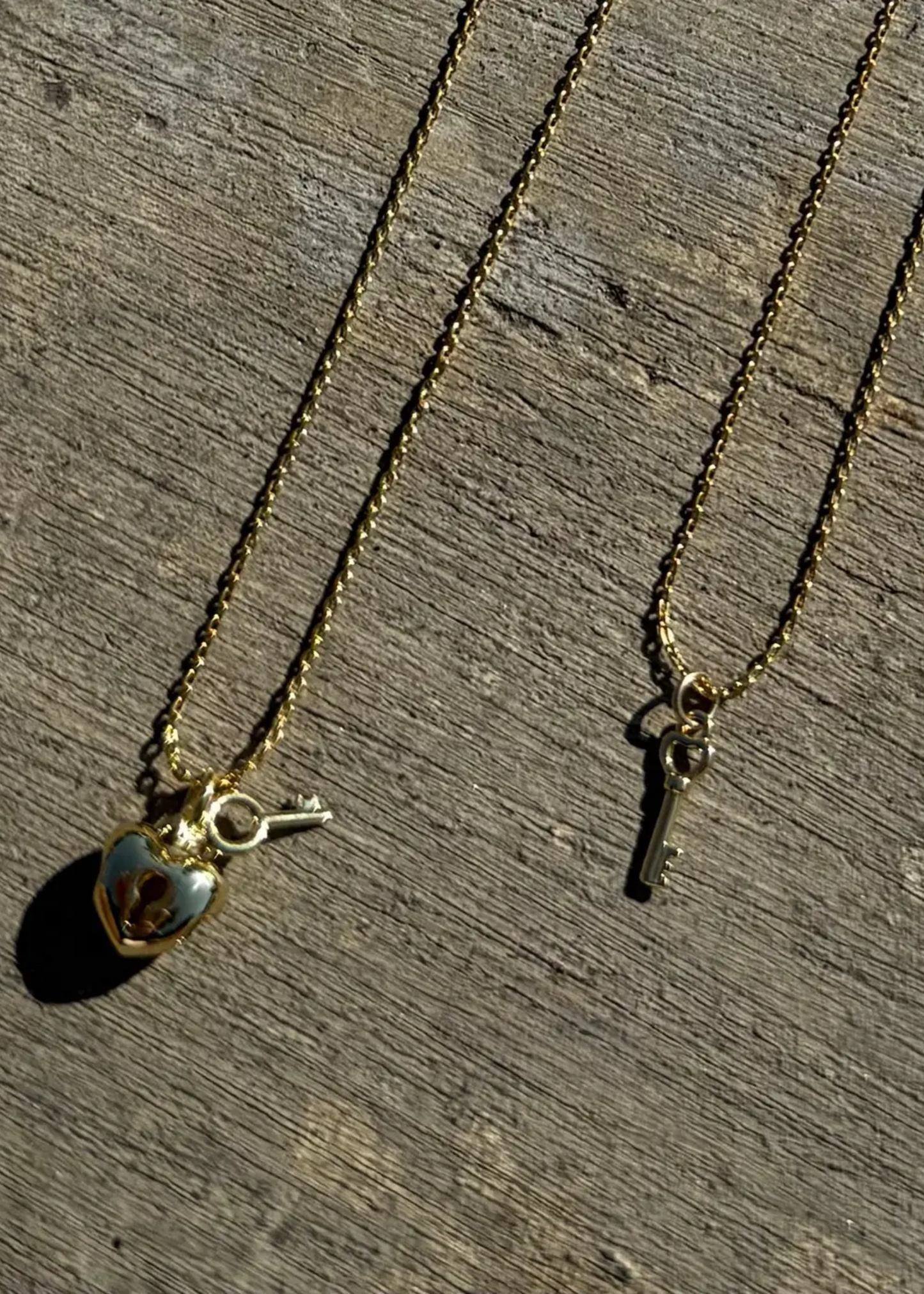 Key to my heart necklace