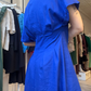 Laura dress, indigo
