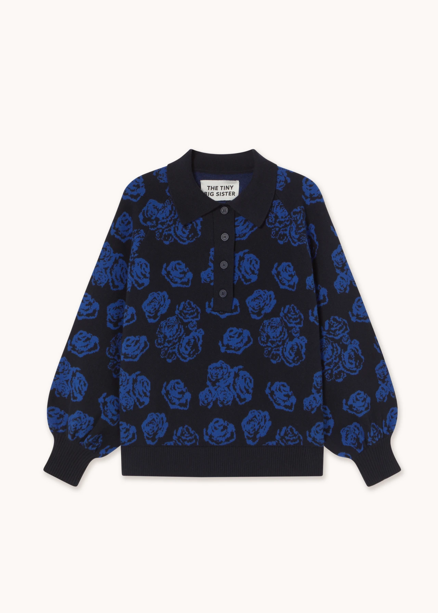 Roses polo sweater