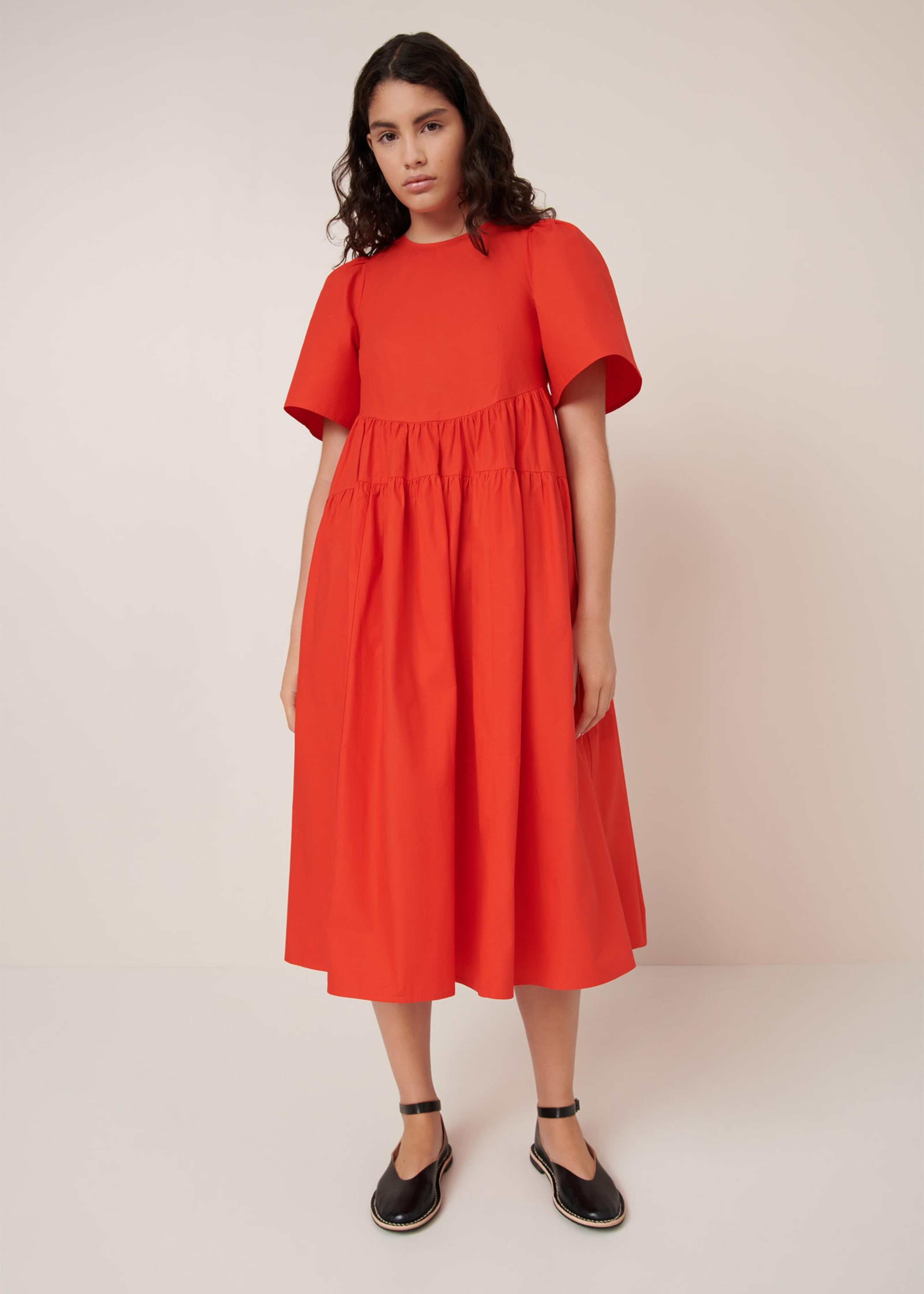 Maquette dress, red