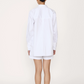 Drawstring short, white