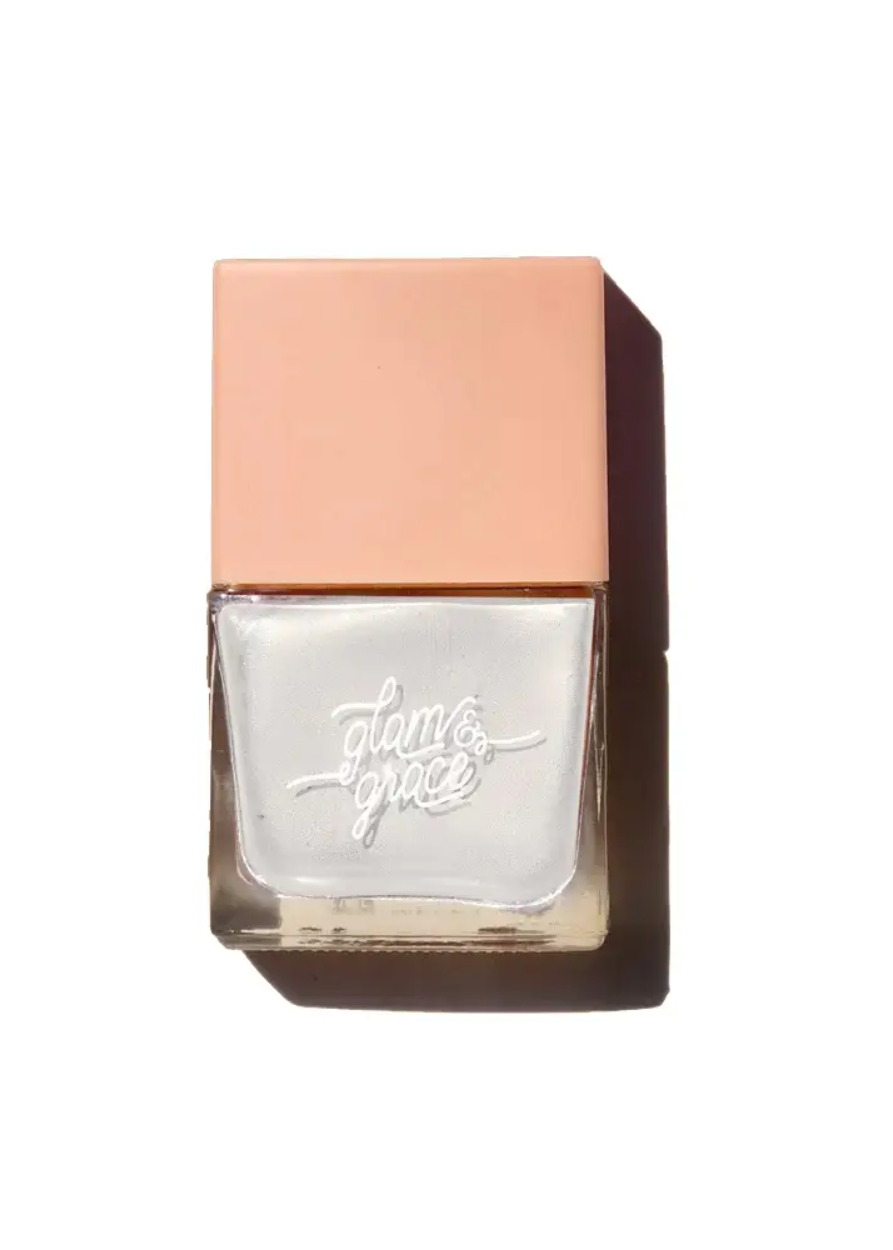 Nail polish, crushed ice