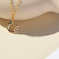 Horseshoe charm necklace