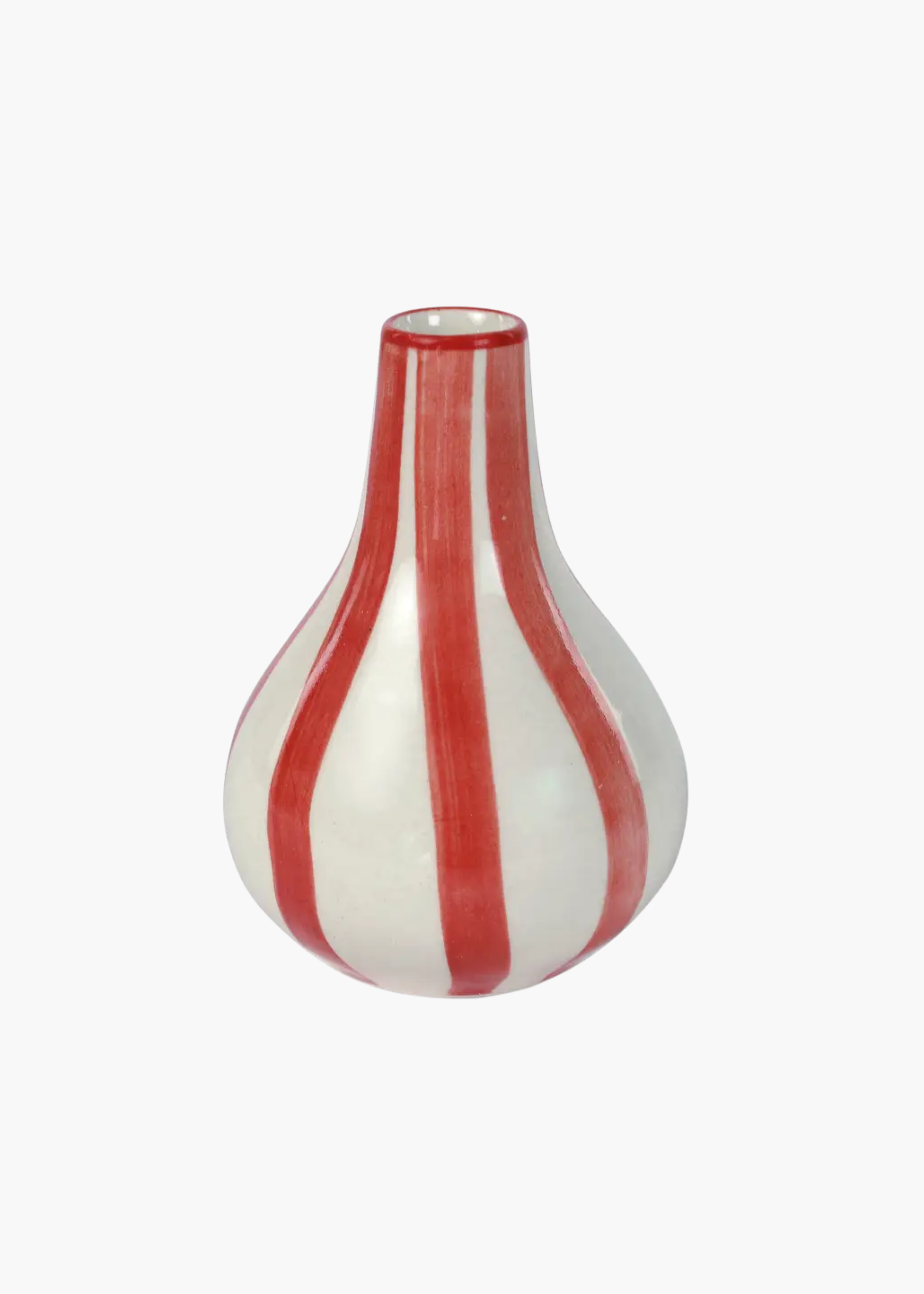 Stripe bud vase