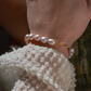 Blush pearl bracelet