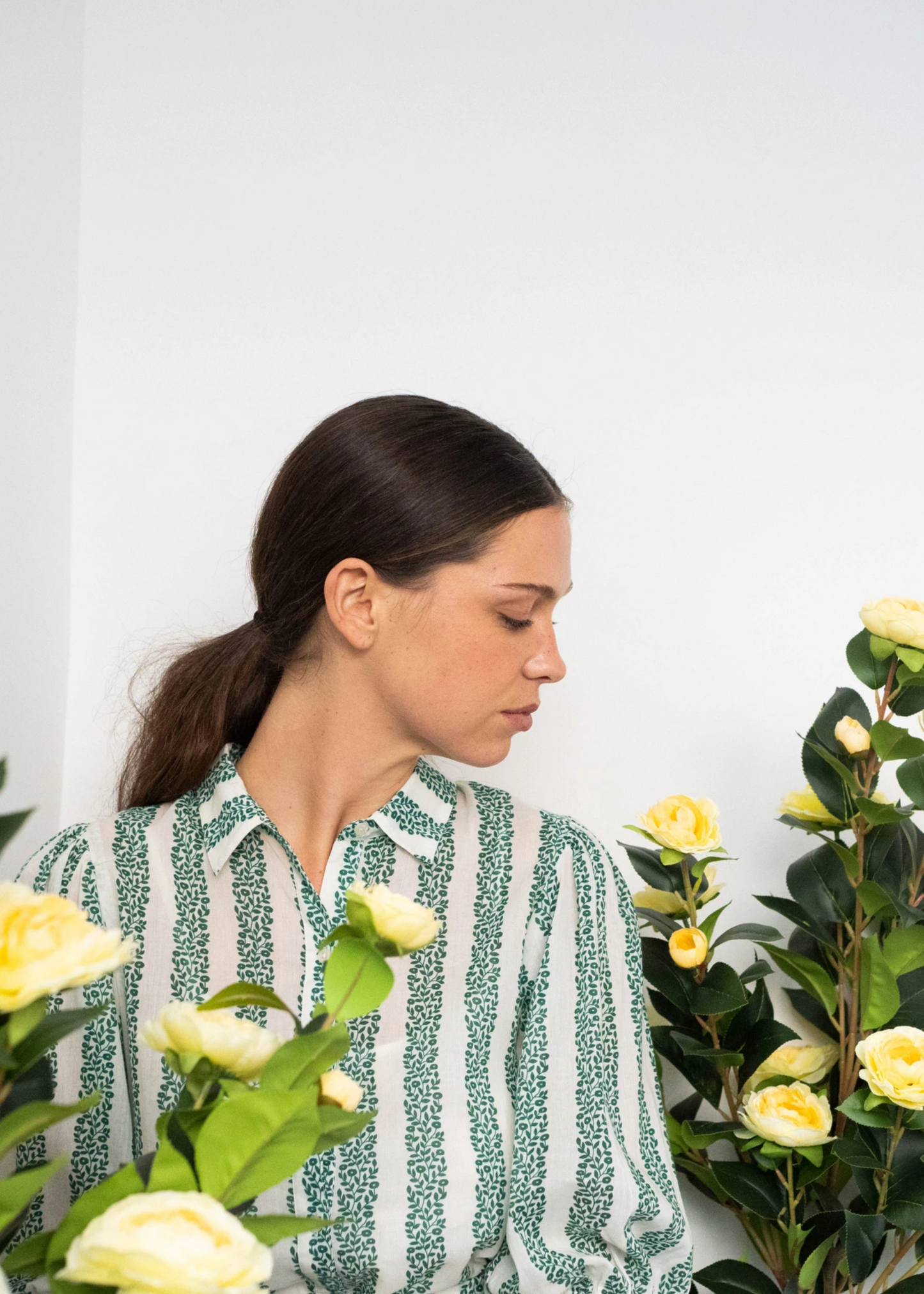 Flowers long dress