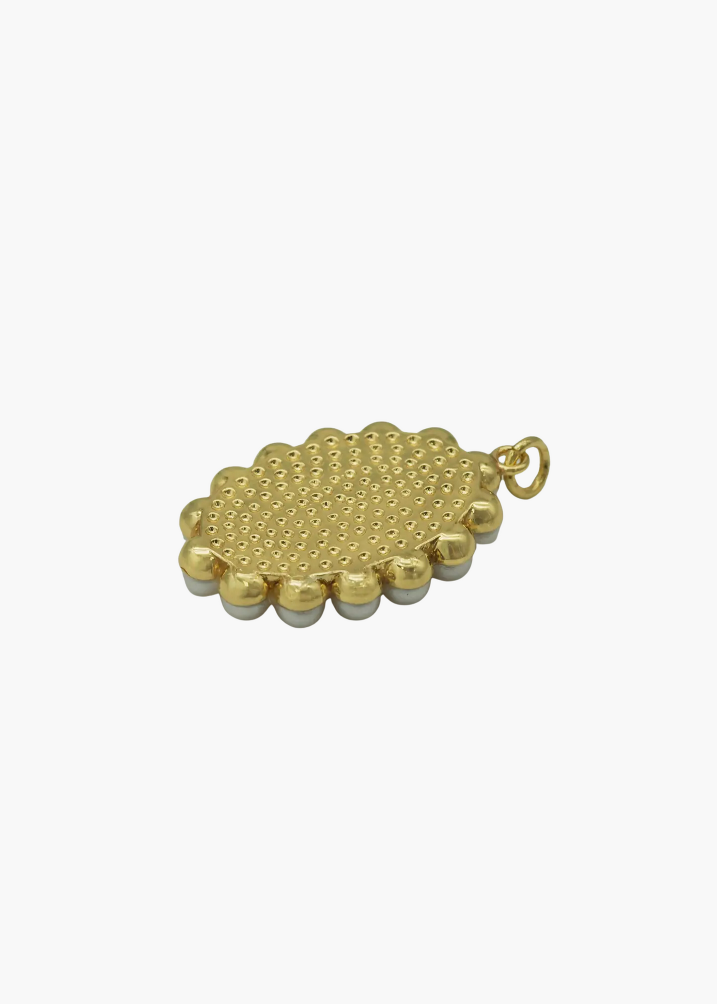 Pearl rose charm