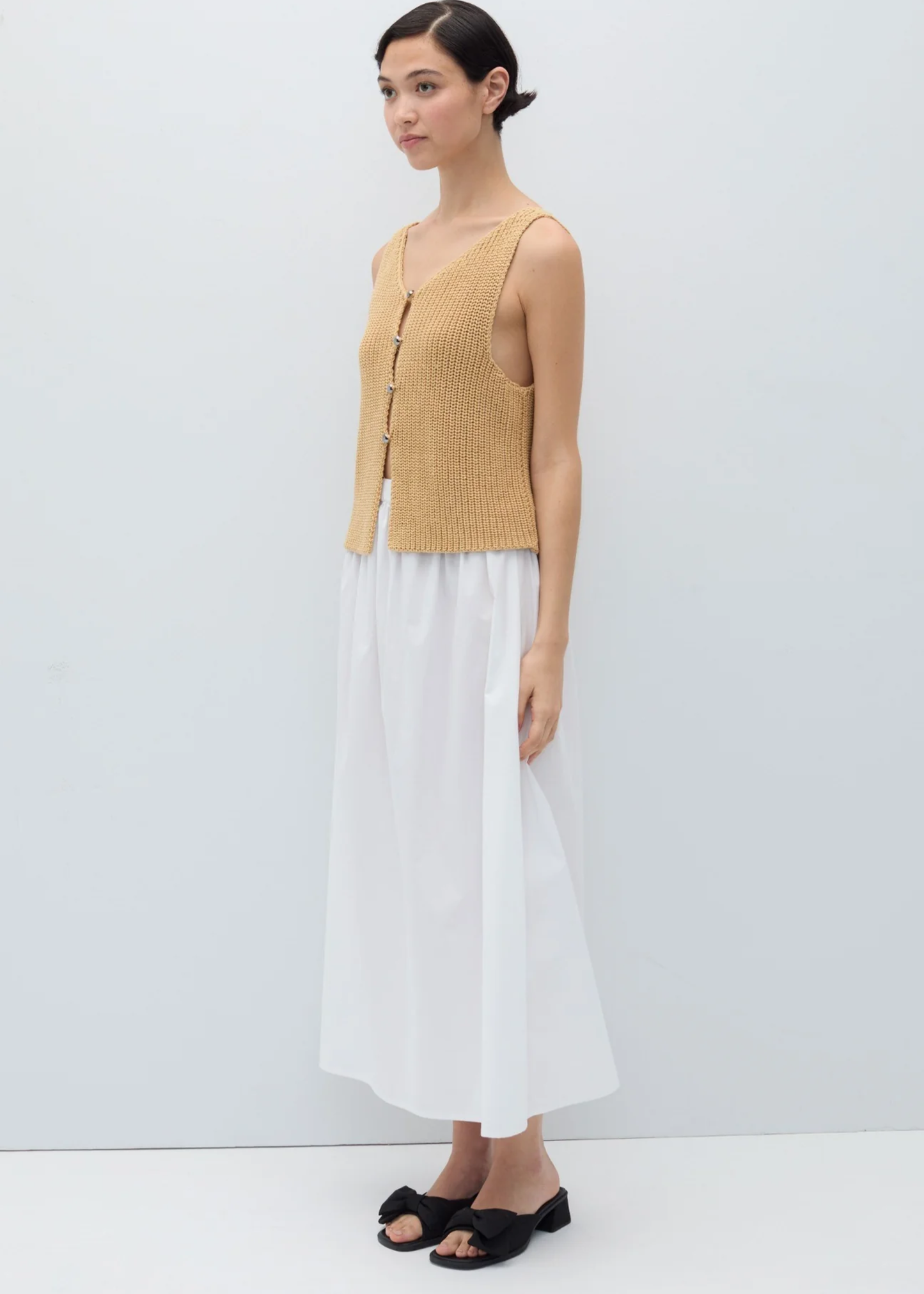 Lilith top, coffee