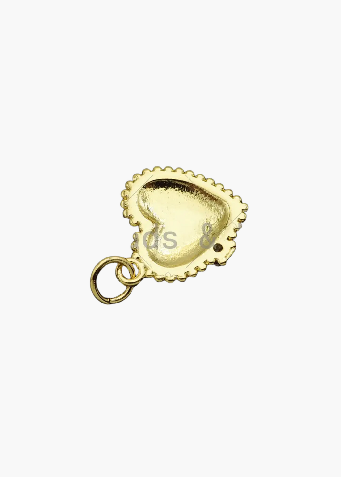 Red mama heart charm