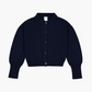Utility cardigan, indigo