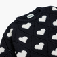 Kids love sweater, black