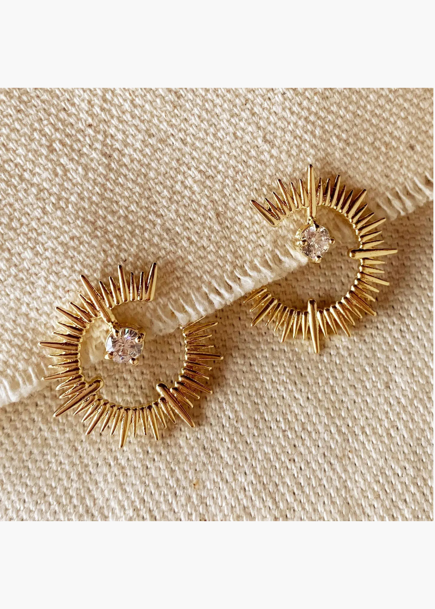 Spiked stud earrings